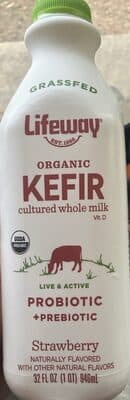 Lifeway Organic Strawberry Kefir