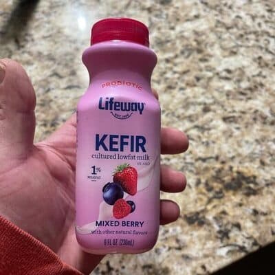 Kefir Cultured Lowfat Milk Smoothie