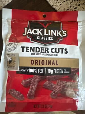 Jack Links Tender Cuts Original