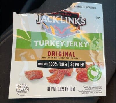Turkey jerky