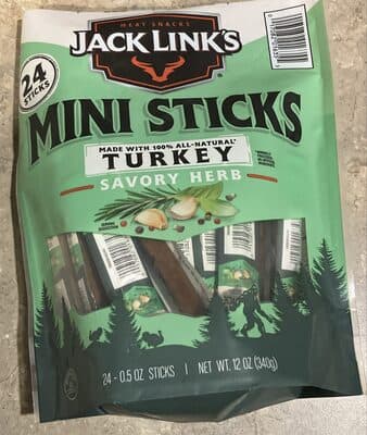 Mini Sticks Turkey Savory Herb