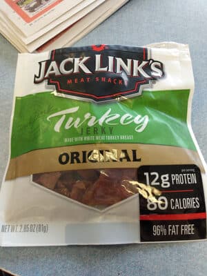 Original Turkey Jerky Meat Snacks