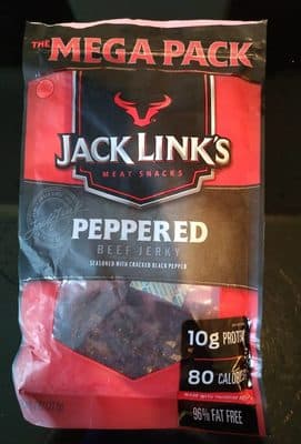 Peppered Beef Jerky Meat Snacks