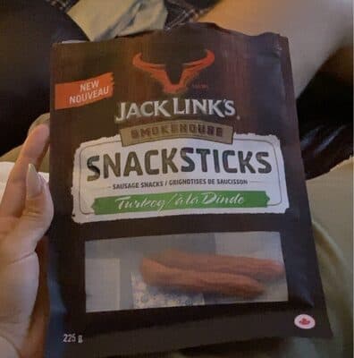 Snacksticks de dinde