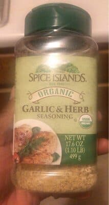 Organic Garlic & Herb Seasoning