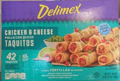 Chicken & Cheese Taquitos
