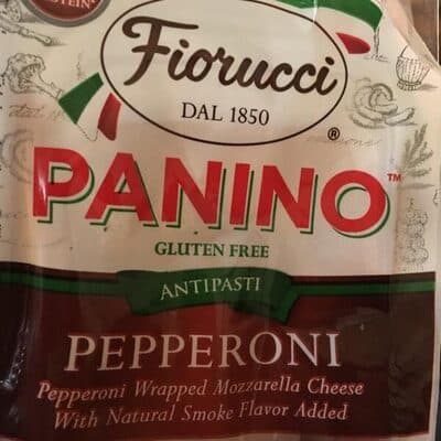 Pepperoni Wrapped Mozzarella Cheese Panino