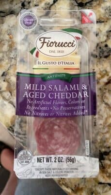 Mild Salami & Aged Cheddar