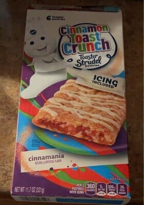 Cinnamon Toast Crunch Toaster Strudel