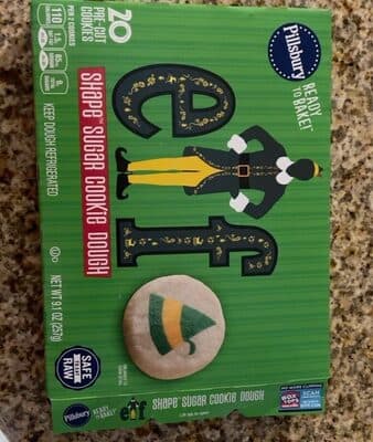 Elf sugar cookies