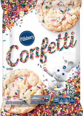 Pillsbury Birthday Cake Cookie Dough