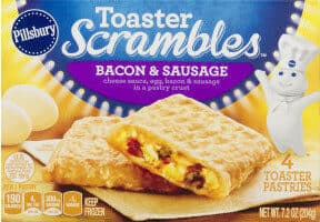 Bacon & Sausage Toaster Pastries