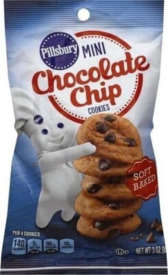 Mini Pillsbury Chocolate Chip Cookies