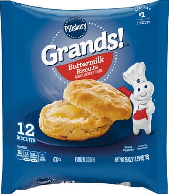 Pillsbury Grands! Buttermilk Breakfast Biscuits Frozen Dough