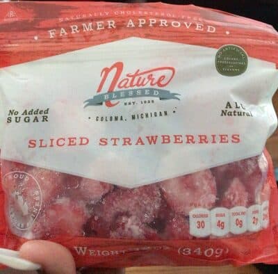 Sliced Strawberries