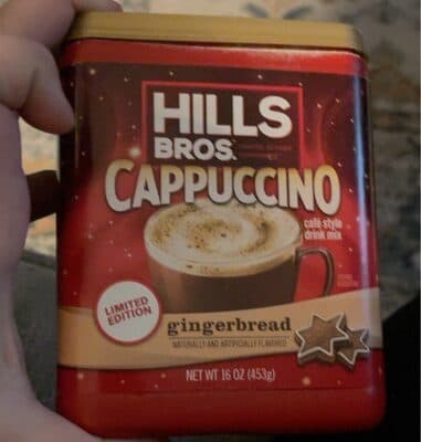 Gingerbread Flavored Cappuccino Cafe Style Drink Mix