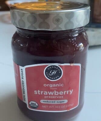 Organic Strawberry Preserves