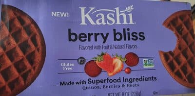 Berry Bliss Quinoa, Berries & Beets Waffles
