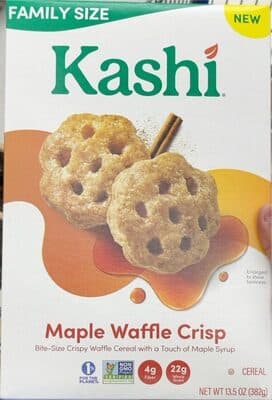 Kashi Maple Waffle Crisp Cereal