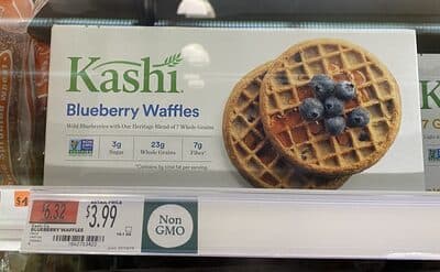 Kashi Blueberry Waffles
