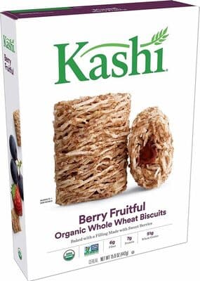 Berry Fruitful Organic Whole Wheat Biscuits Cereal