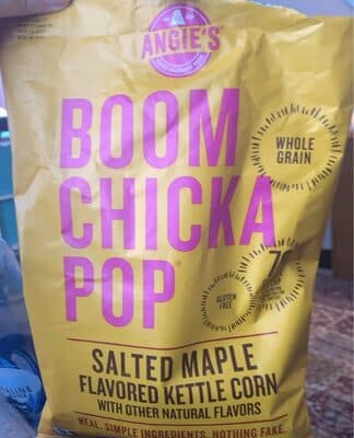 Salted Maple Flavored Kettle Corn