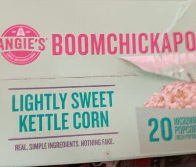 Lightly Sweet Kettle Corn Microwave Popcorn