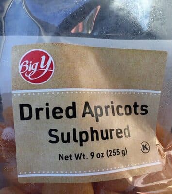 Dried Apricots sulphured