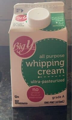 All Purpose Whipping Cream