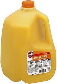 Pasteurized Original 100% Orange Juice From Concentrate