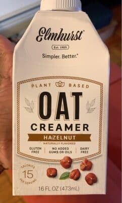 Hazelnut Oat Creamer
