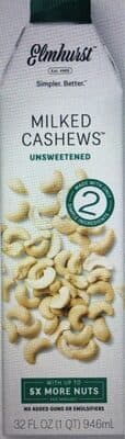 Unsweetened Milked Cashews