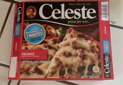 Sausage Pizza For One