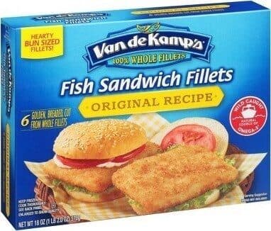 Crunchy Breaded Fish for Sandwiches