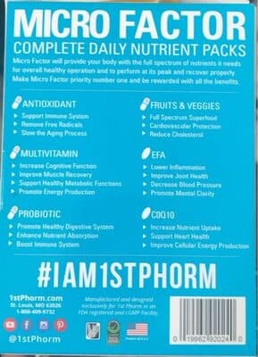 Complete Daily Nutrient Packs