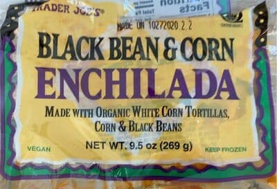 Black Bean & Corn Enchilada