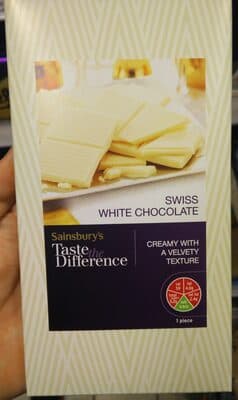 Taste the Difference Swiss White Chocolate