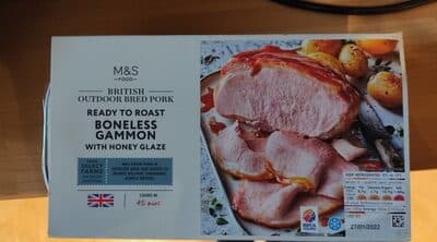Boneless Gammon with Honey Glaze