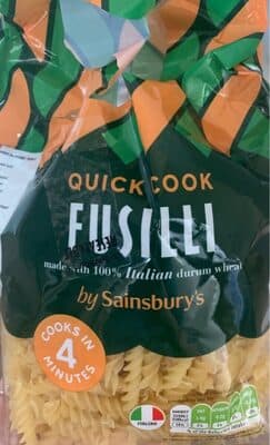 Quick Cook Fusilli