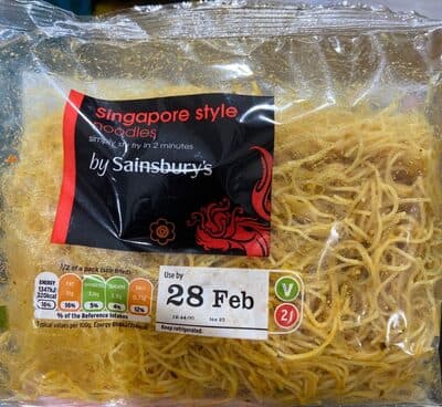 Singapore Style Noodles