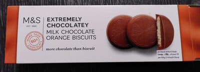 Extremely Chocolatey Milk Chocolate Orange Biscuits