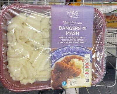 Bangers and mash