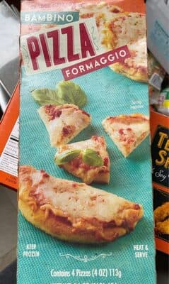 Bambino Pizza Formaggio