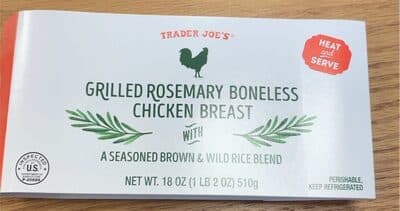 Grilled Rosemary Boneless Chicken