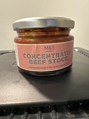 M&S concentrated beef stock
