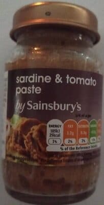 Sardine & Tomato paste