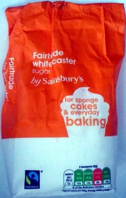 Fairtrade White Caster Sugar