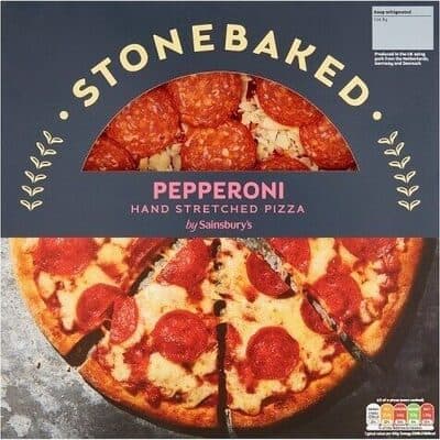 Stonebaked Pepperoni Hand Stretched Pizza