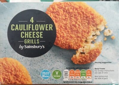 Cauliflower cheese Grills