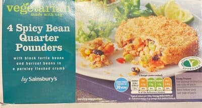 Spicy Bean Quarter Pounders